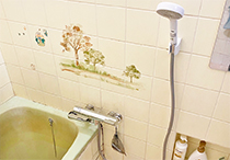 浴室水栓取替工事