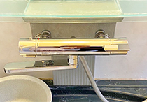 浴室水栓取替工事