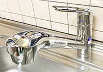 キッチン水栓交換工事