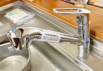 キッチン水栓交換工事