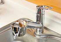 キッチン水栓取替工事