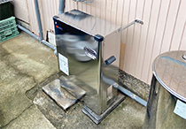 石油給湯器取替工事