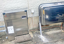 石油給湯器交換工事
