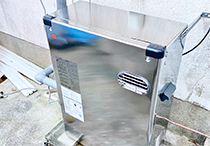 石油給湯器取替工事