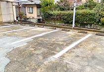 駐車場ライン引き工事