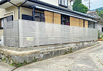 フェンス設置工事