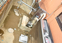 石油給湯器交換工事