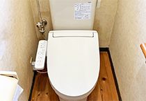 簡易水洗トイレ取替工事