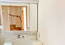 洗面化粧台交換工事